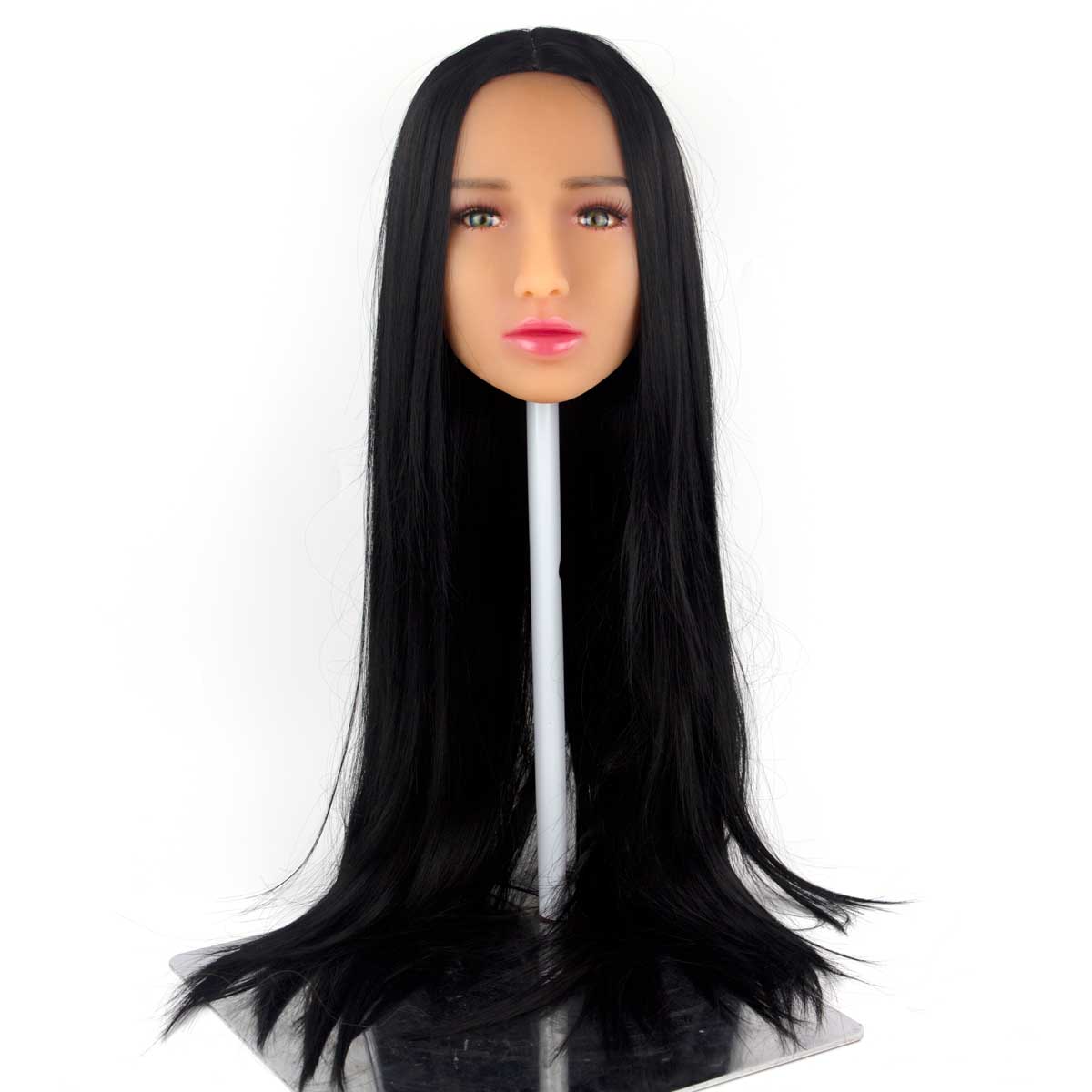 Peruca com Fio Reto e Longo em Fibra Sintética - Disponível em 16 Cores - 11