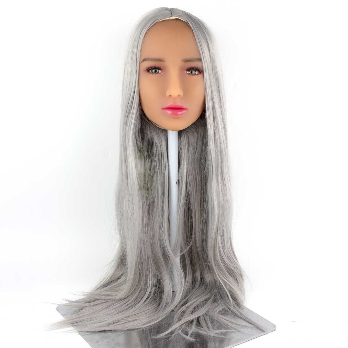 Peruca com Fio Reto e Longo em Fibra Sintética - Disponível em 16 Cores - 12