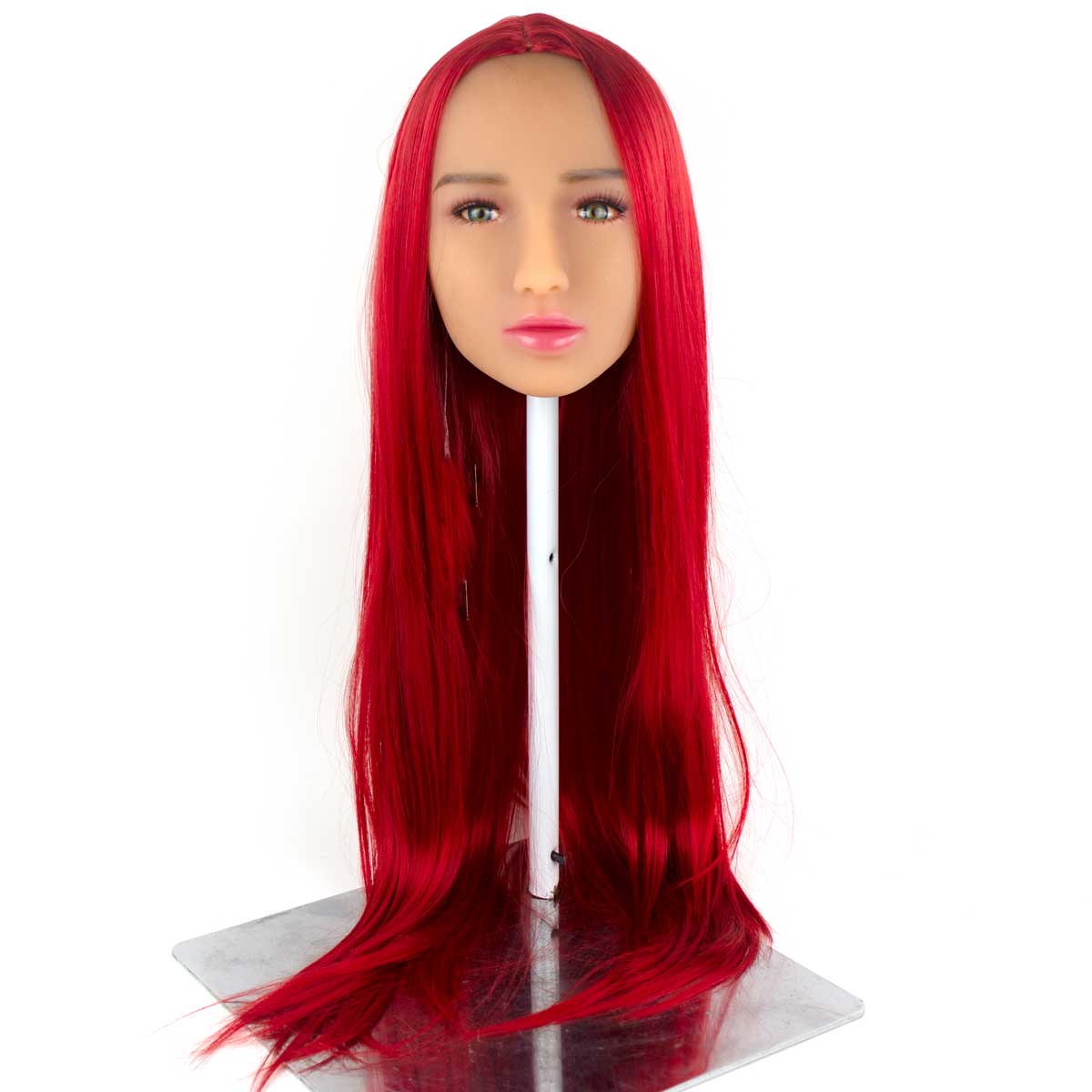 Peruca com Fio Reto e Longo em Fibra Sintética - Disponível em 16 Cores - 13