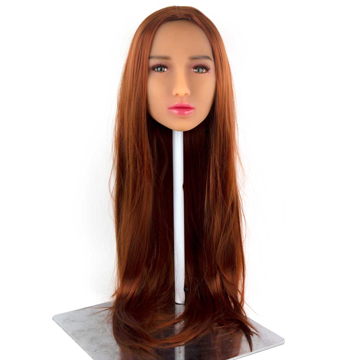 Peruca com Fio Reto e Longo em Fibra Sintética - Disponível em 16 Cores - 14