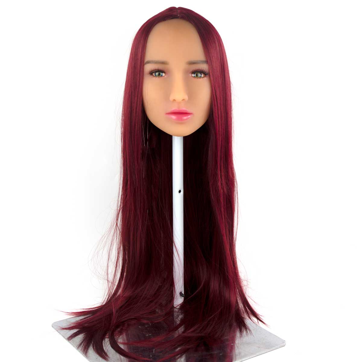 Peruca com Fio Reto e Longo em Fibra Sintética - Disponível em 16 Cores - 15