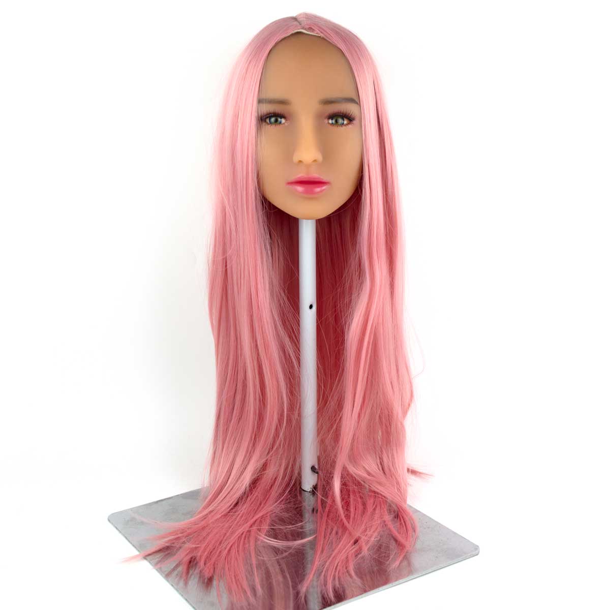 Peruca com Fio Reto e Longo em Fibra Sintética - Disponível em 16 Cores - 16