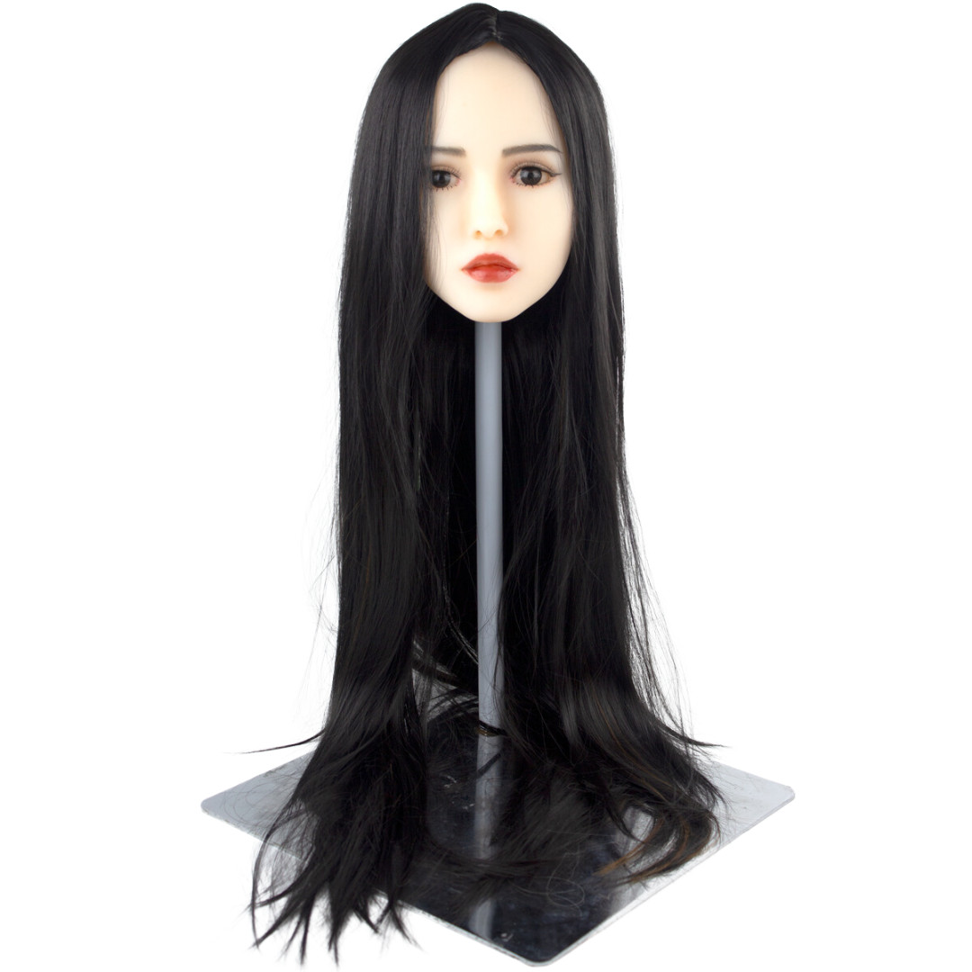 Peruca com Fio Reto e Longo em Fibra Sintética - Disponível em 16 Cores - 10