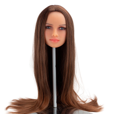 Peruca com Fio Reto e Longo em Fibra Sintética - Disponível em 16 Cores