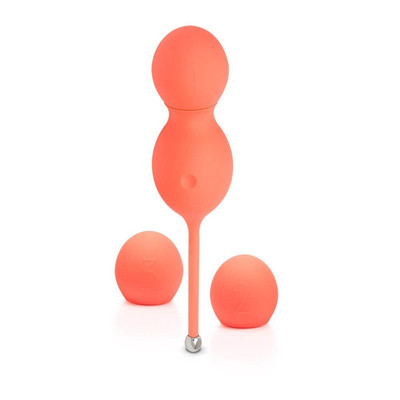 Foto 3 do produto Peso para Pompoar Recarregável com 10 Modos de Vibração, 3 Variações de Peso e Resistente à água - We-Vibe Bloom