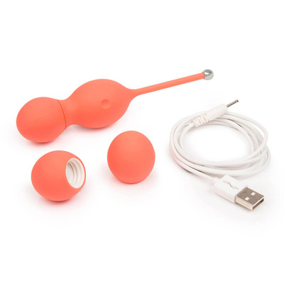Foto 6 do produto Peso para Pompoar Recarregável com 10 Modos de Vibração, 3 Variações de Peso e Resistente à água - We-Vibe Bloom
