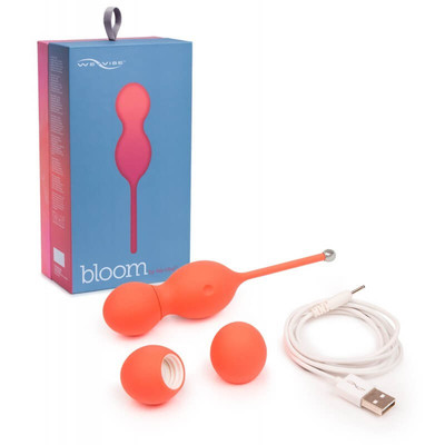 Peso para Pompoar Recarregável com 10 Modos de Vibração, 3 Variações de Peso e Resistente à água - We-Vibe Bloom