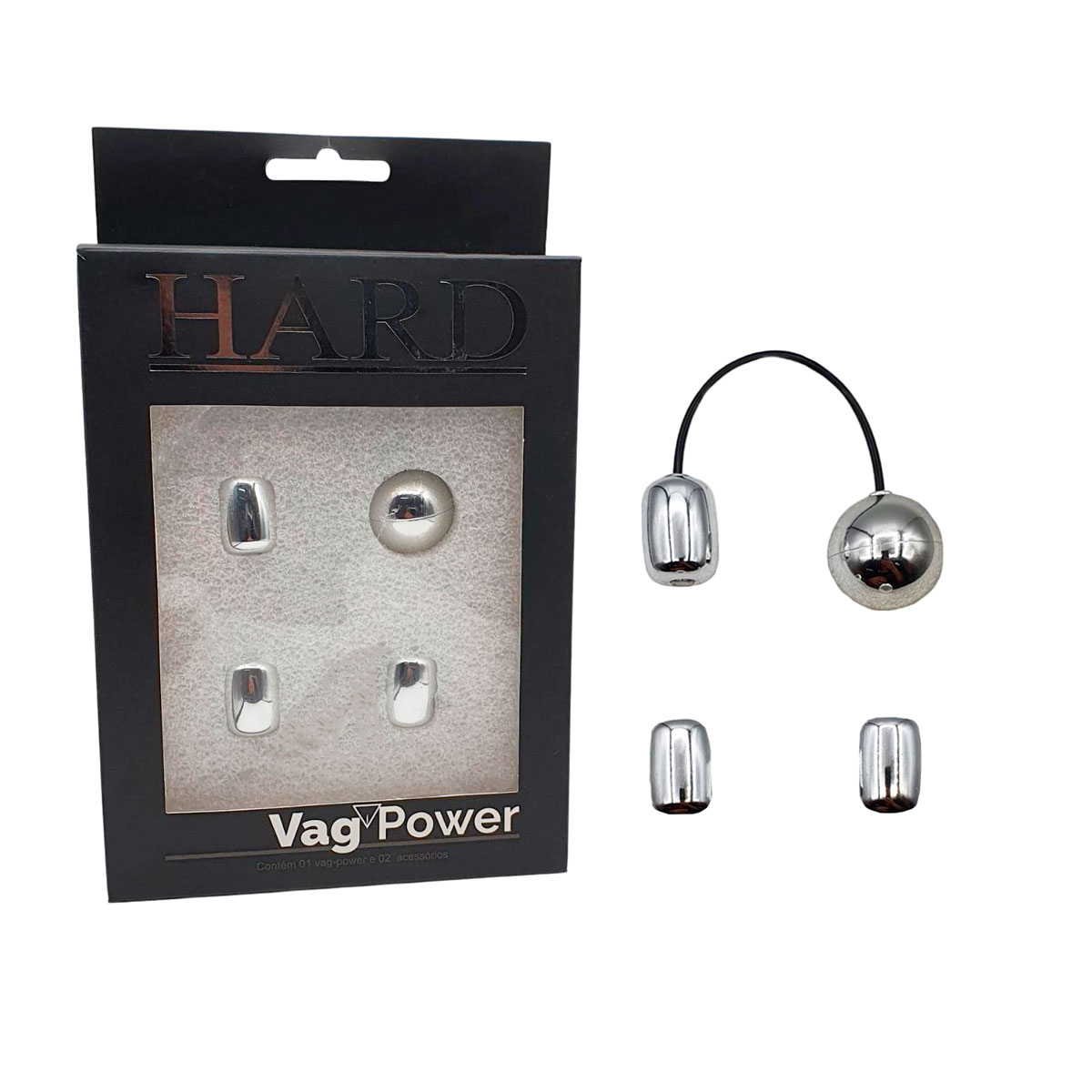 Pesos Para Pompoarismo em Zamac - Hard Vag Power | Disponível em 6 Cores - 21