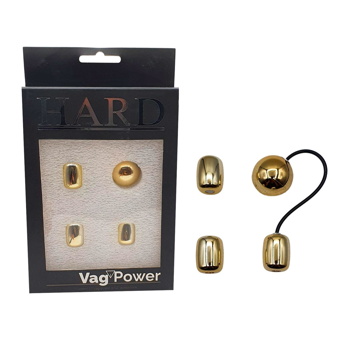 Pesos Para Pompoarismo em Zamac - Hard Vag Power | Disponível em 6 Cores - 16