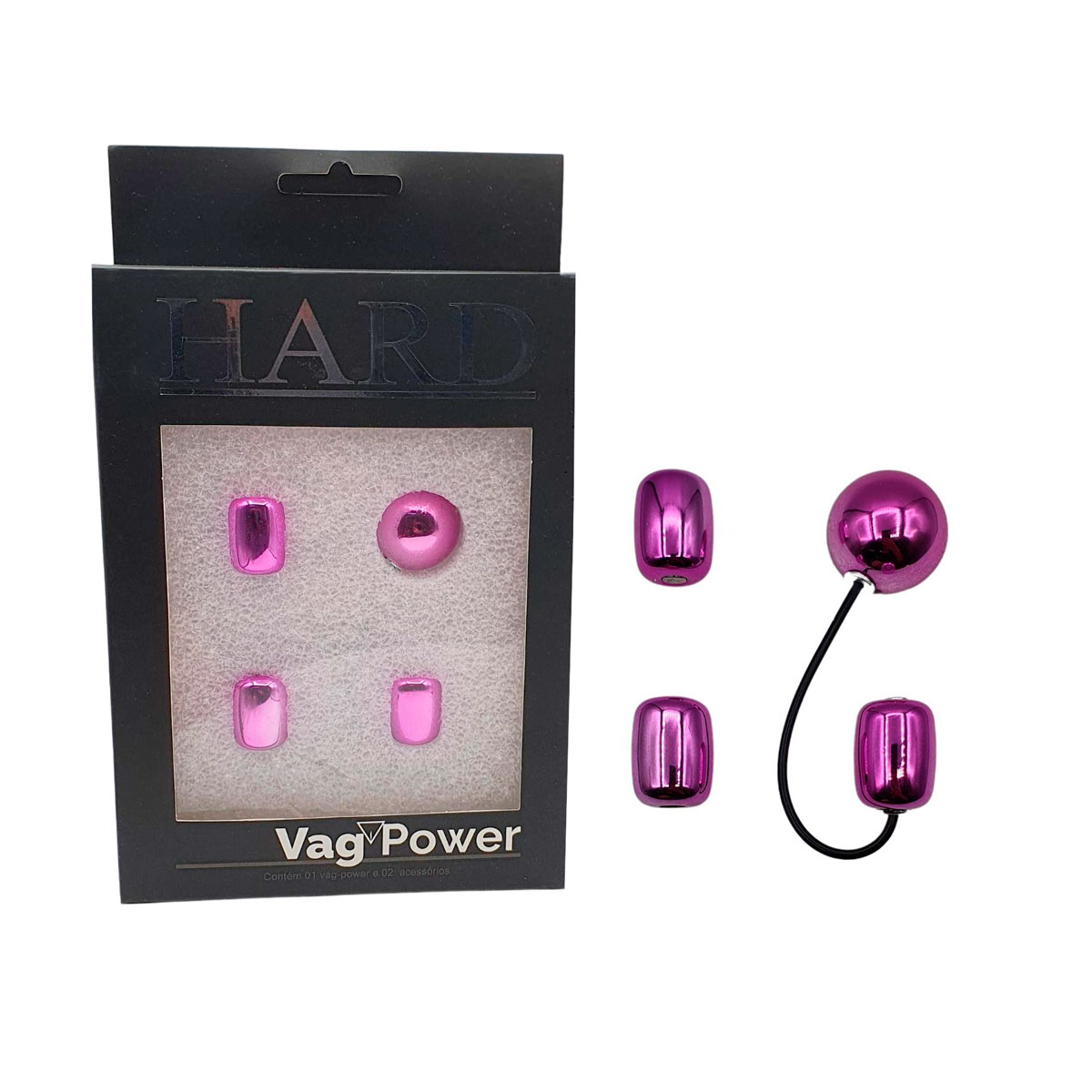 Pesos Para Pompoarismo em Zamac - Hard Vag Power | Disponível em 6 Cores - 11