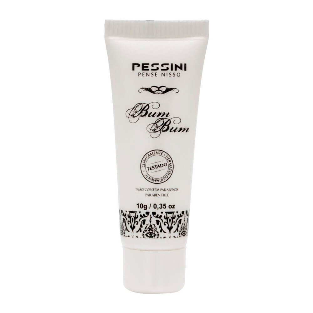 Creme Excitante Anal 3 em 1 que Lubrifica, Pulsa e Anestesia - Pessini Bum Bum - 10 g - 2