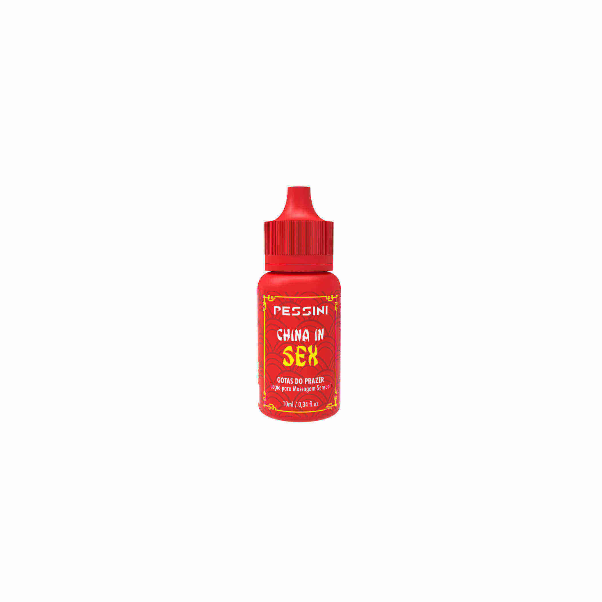 Gel com Efeito de Aquecimento - Pessini China In Sexy Gotas do Prazer | 10 ml - 1
