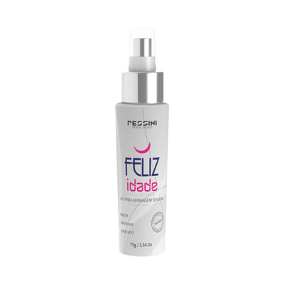 Gel Lubrificante à Base d'Água com Textura Leve e Fórmula Hipoalergênica - Pessini Feliz Idade | 75g