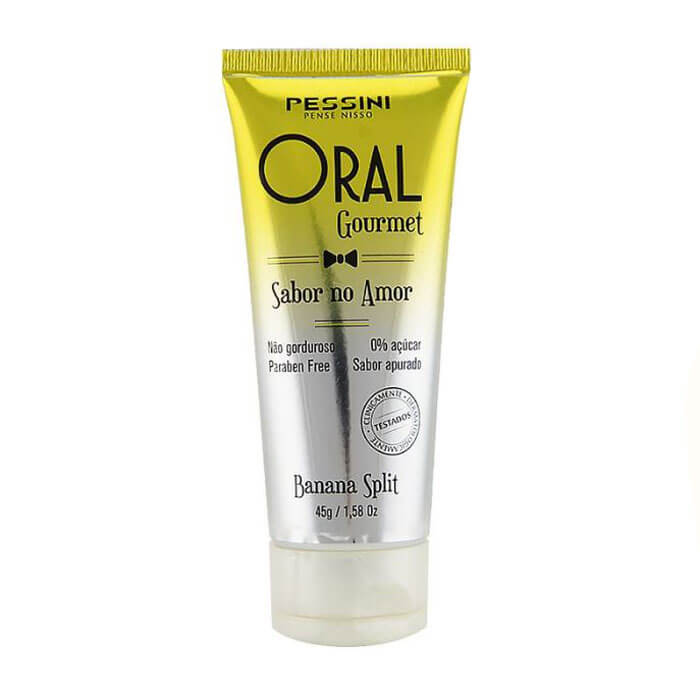 Gel Lubrificante Beijável com um Efeito Excitante que Esquenta, Zero Açúcar e Livre de Parabenos - Pessini Oral Gourmet | 45 g | Disponível em 6 Sabores - 5