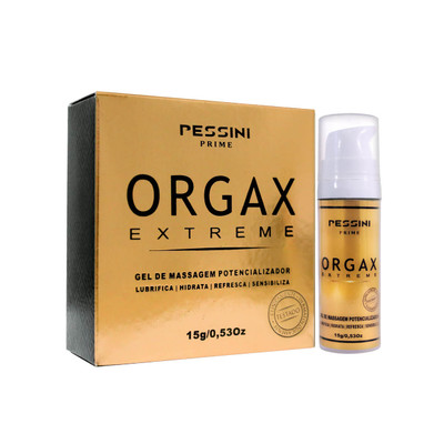 Gel Potencializador de Orgasmo que Lubrifica, Refresca, Hidrata e Sensibiliza - Pessini Orgax Extreme | 15g