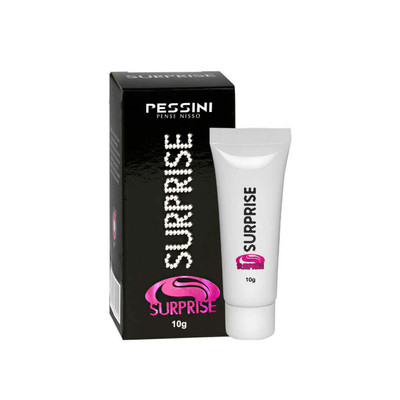 Gel Adstringente Redutor do Canal Vaginal Temporário - Pessini Surprise - 10 Gramas