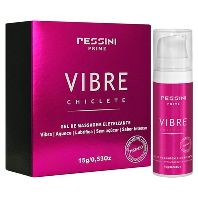 Foto 1 do produto Gel de Massagem Eletrizante - Pessini Vibre Chiclete - Contém 15g