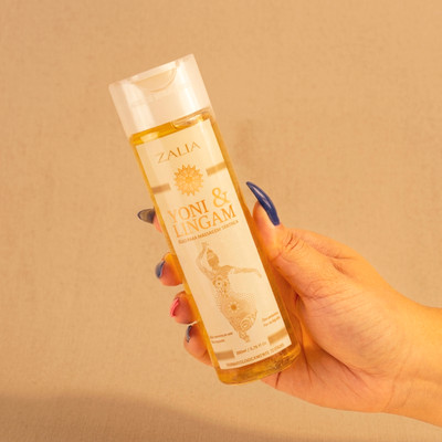 Óleo para Massagem Tântrica com Óleo de Semente de Uva - Pessini Yoni & Lingam | 200 ml