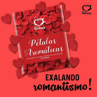 Foto 2 do produto Pétalas de Coração com Aroma Afrodisíaco - Sexy Fantasy | 120 Pétalas