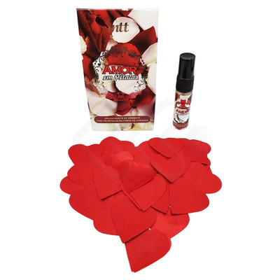 Pétalas Perfumadas em Forma de Coração - Intt Amor em Pétalas | 100 Unidades