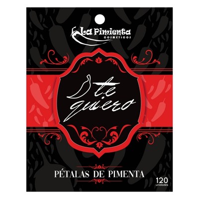 Pétalas Perfumadas em Forma de Pimenta - Te Quiero - 120 Pétalas | Disponível em 3 Aromas