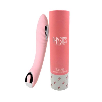 Vibrador de Ponto G em Silicone com 12 Modos de Vibração e 7 Funções de Choque - Physics Tesla G-Point | 13 x 3,3 cm