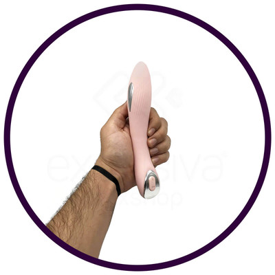 Vibrador de Ponto G em Silicone com 12 Modos de Vibração e 7 Funções de Choque - Physics Tesla G-Point | 13 x 3,3 cm