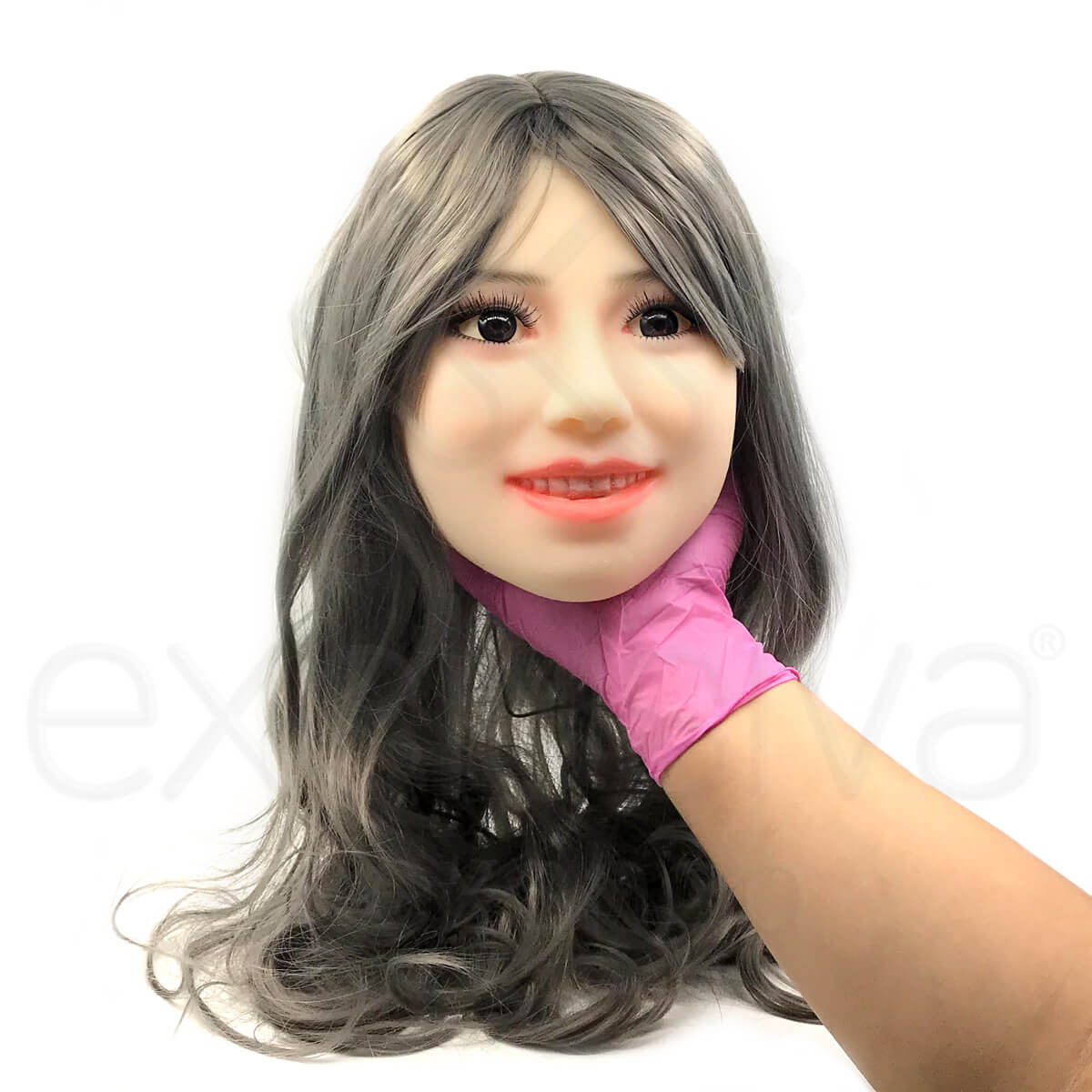 Pietra - Boneca Realística em Cyberskin com Pele Clara, Cabelo Longo, Olhos Castanhos, Seios Fartos, Vértebras em Aço e Acessórios - 35 Kg e 1,58 Metros de Altura - 13