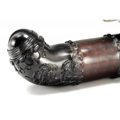 Foto 2 do produto Pirates Katsuni's Revenge of the Sea - Vibrador Rotativo com Estimulador Clitoriano e Ponto G, Possui 7 Modos de Vibração e 5 de Rotação - 25 x 4 cm
