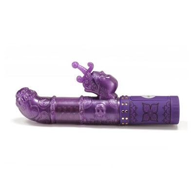 Foto 2 do produto Pirates Stoya's Deep Sea Adventure - Vibrador Rotativo com Estimulador Clitoriano e Ponto G, Possui 7 Modos de Vibração e 5 de Rotação - 24,8 x 4 cm