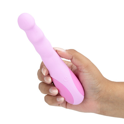 Vibrador Estimulador de Ponto G em Silicone com 5 Modos de Vibração e Recarregável - Plaisir | 11 x 3 cm