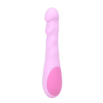 Foto 2 do produto Vibrador Estimulador de Ponto G em Silicone com 5 Modos de Vibração e Recarregável - Plaisir | 11 x 3 cm