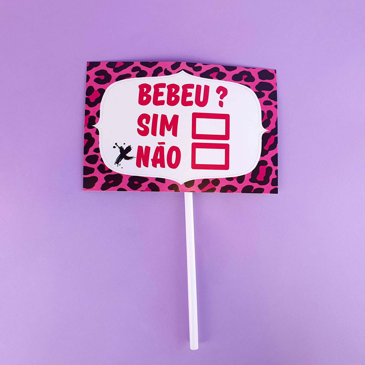 Plaquinhas para Despedida de Solteira (Noiva do Ano) - FestaChic - 2