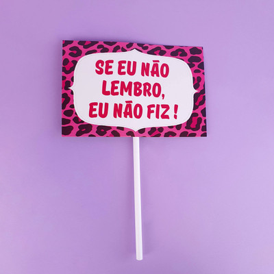 Foto 3 do produto Plaquinhas para Despedida de Solteira (Noiva do Ano) - FestaChic