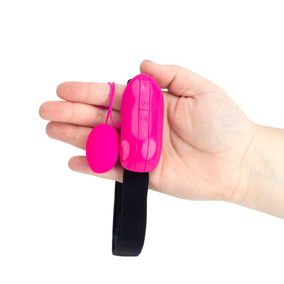 Bullet em Silicone Para Estimular o Colo do Útero com Controle Remoto, 10 Modos de Vibração e Recarregável - Play Ball | 3,9 x 2,6 cm