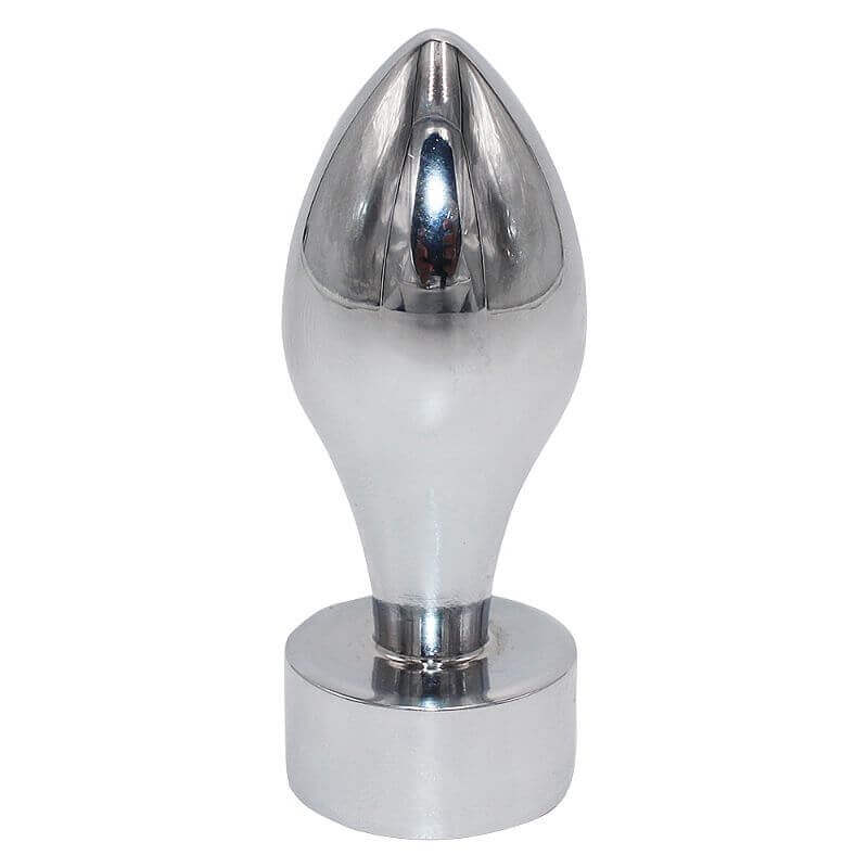 Plug Anal em Aço com Cristal Brilhante Tamanho P - Lust Metal Hive Pug | 7,8 x 2,9 cm | Disponível em 4 Cores - 11