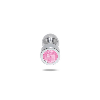 Foto 5 do produto Plug Anal em Aço com Cristal Brilhante Tamanho P - Lust Metal Hive Pug | 7,8 x 2,9 cm | Disponível em 4 Cores