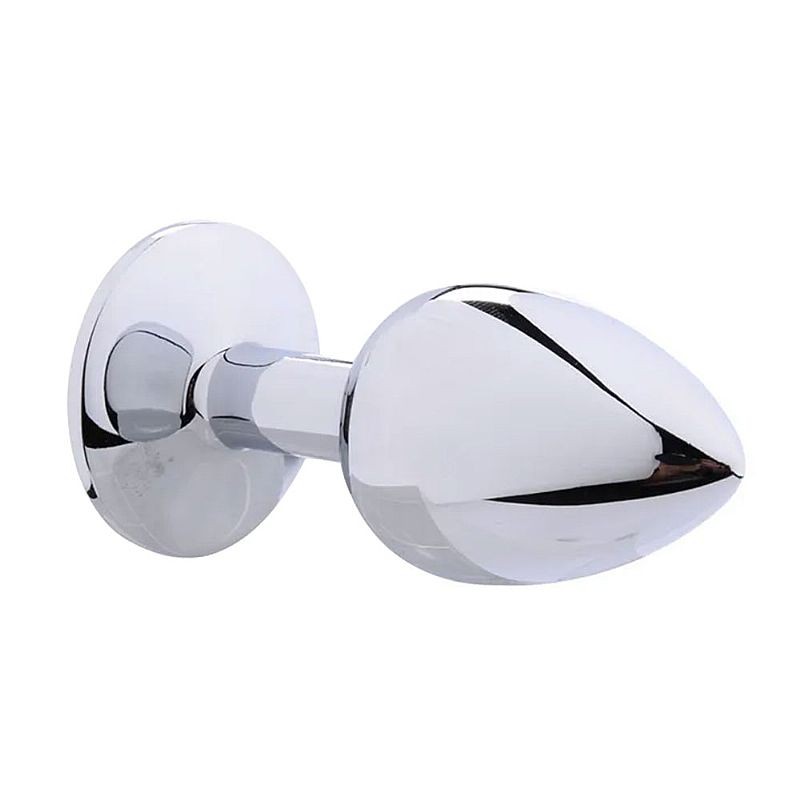 Plug Anal em Aço Inoxidável com Joia - Sexy Import | 4,7 x 2,7 cm | Disponível em 11 Cores - 13