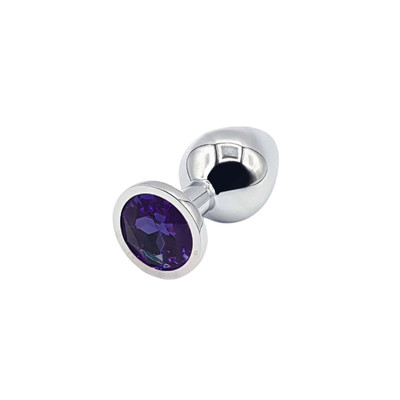 Foto 8 do produto Plug Anal Tamanho "M" em Aço Inoxidável com Joia - Sexy Import | 7 x 3,3 cm | Disponível em 10 Cores