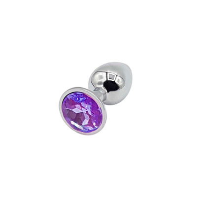 Foto 9 do produto Plug Anal Tamanho "M" em Aço Inoxidável com Joia - Sexy Import | 7 x 3,3 cm | Disponível em 10 Cores