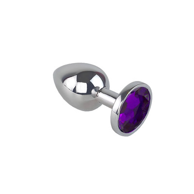 Foto 10 do produto Plug Anal "G" em Aço Inoxidável com Joia - Sexy Import | 8 x 4 cm | Disponível em 10 Cores
