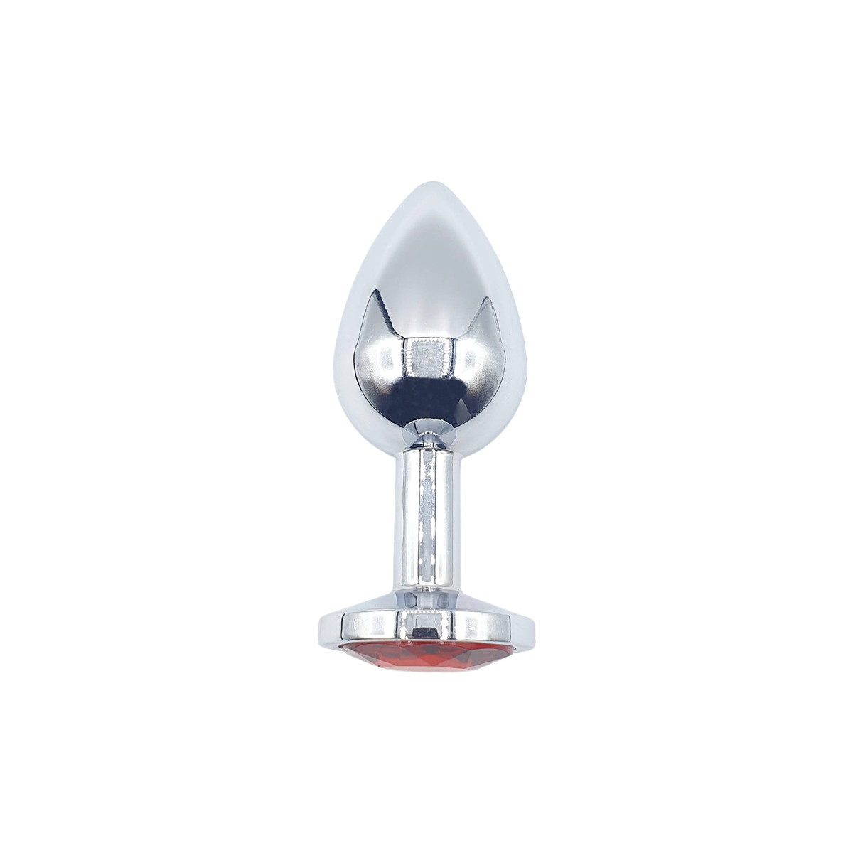 Plug Anal em Alumínio Polido com Detalhe de Joia na Base - Pleasure Dreams | Disponível em 2 Tamanhos e 5 Cores - 9