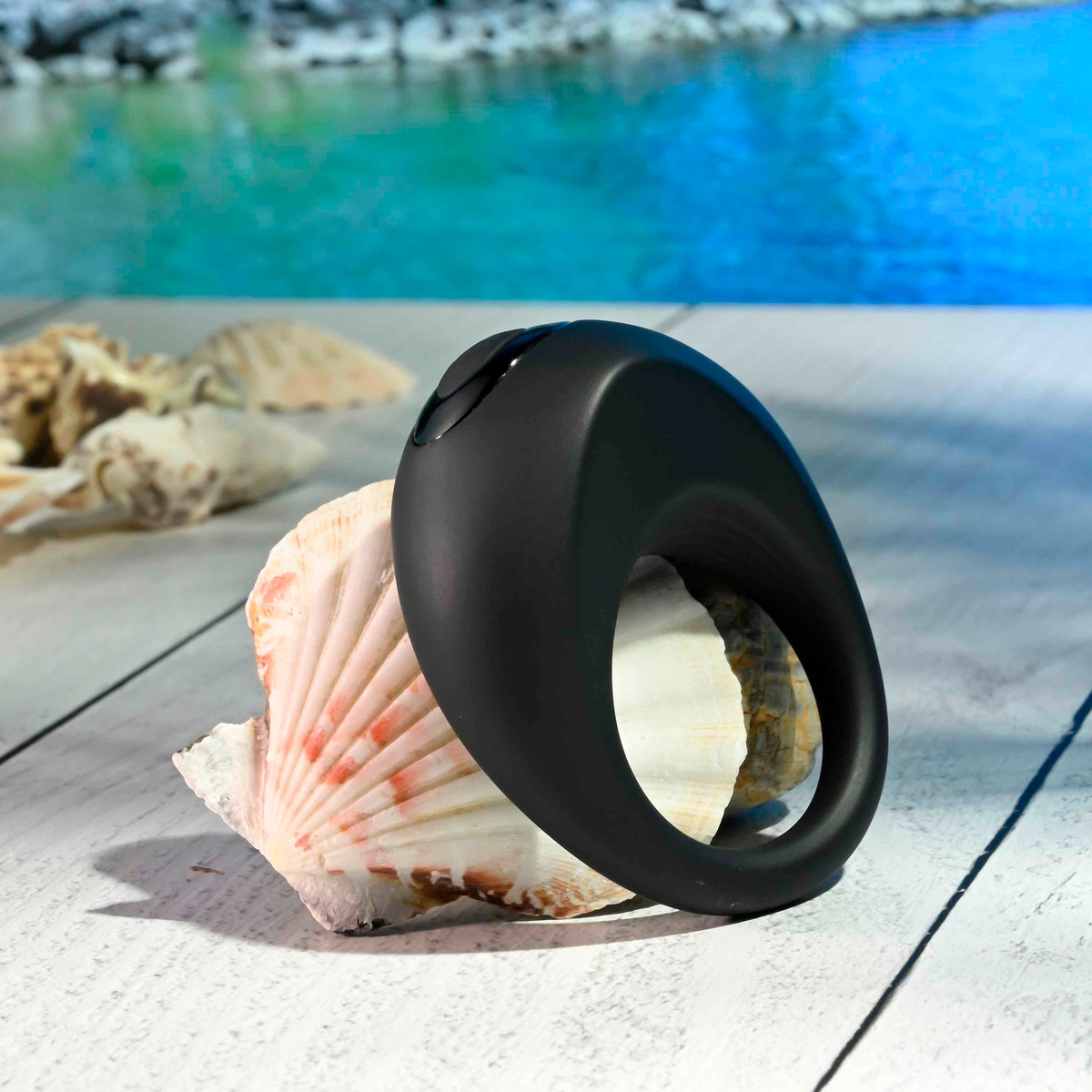 Plug Anal e Anel Peniano Recarregáveis com 10 Modos de Vibração, 3 Velocidades de Rotação e Controle Remoto - Gender X Teamwork | 10,8 x 4 cm - 3