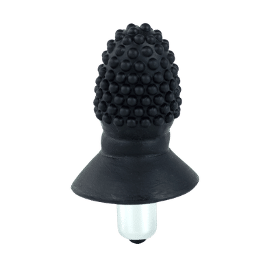 Plug Anal Arredondado com Nódulos, Base Achatada e Vibração - Exclusiva Comfortplug