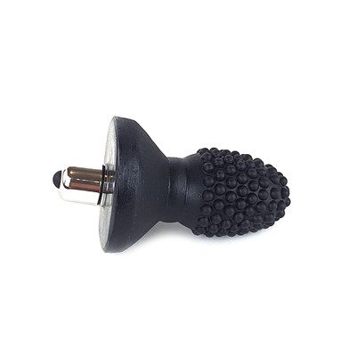 Foto 2 do produto Plug Anal Arredondado com Nódulos, Base Achatada e Vibração - Exclusiva Comfortplug