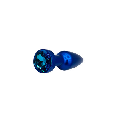 Foto 4 do produto Plug Anal Cônico em Metal com Joia em sua Base - Anal Plug Stainless | 9,5 x 2,8 cm | Disponível em 3 Cores