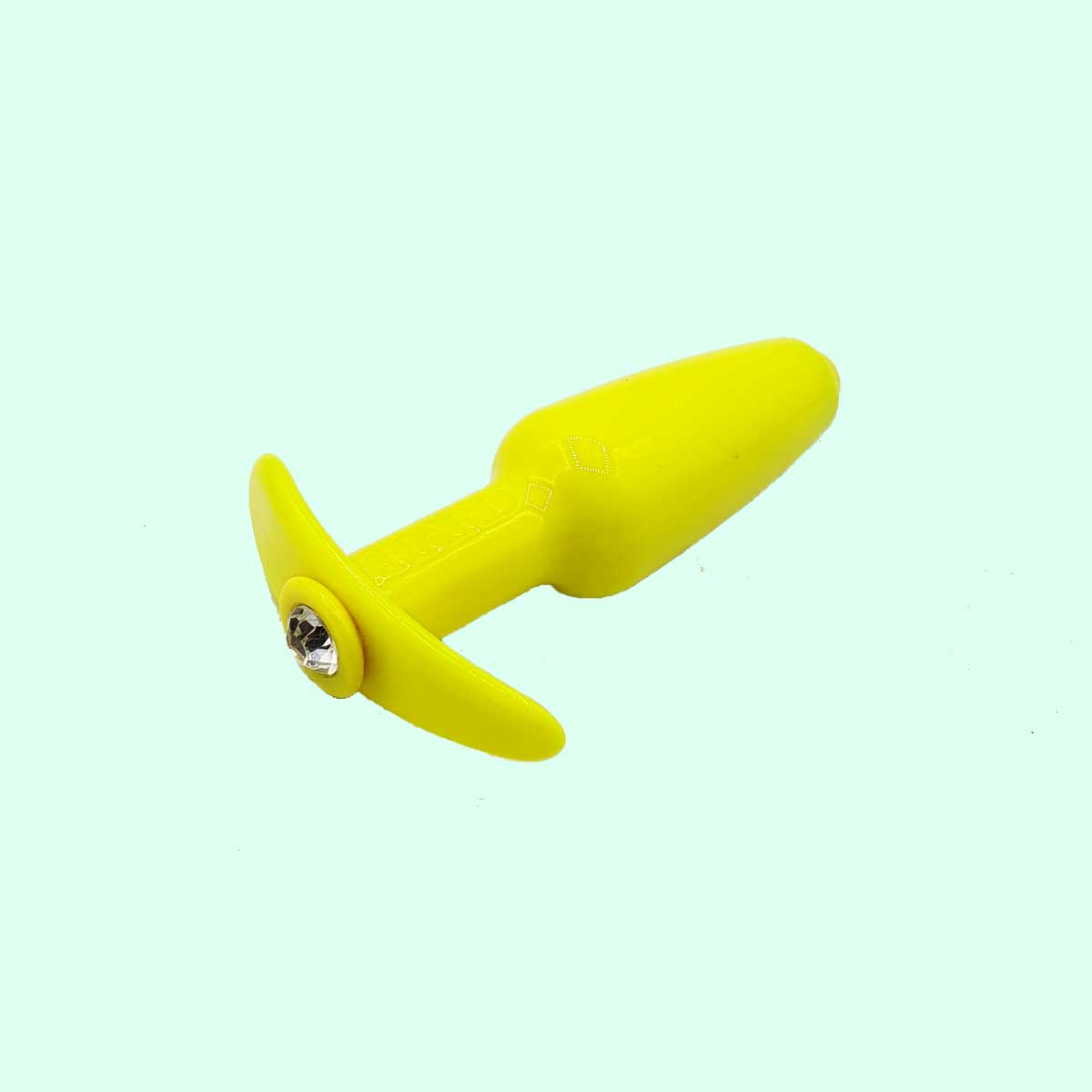 Plug Anal com Compartimento para Lubrificante e Pedra Brilhante na Base - Hard Splash | 9,5 x 3 cm | Disponível em 7 Cores - 13