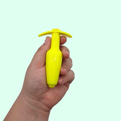 Plug Anal com Compartimento para Lubrificante e Pedra Brilhante na Base - Hard Splash | 9,5 x 3 cm | Disponível em 7 Cores