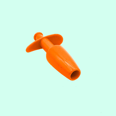 Foto 4 do produto Plug Anal com Compartimento para Lubrificante e Pedra Brilhante na Base - Hard Splash | 9,5 x 3 cm | Disponível em 7 Cores