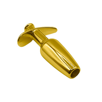 Plug Anal com Compartimento para Lubrificante e Pedra Brilhante na Base - Hard Splash | 9,5 x 3 cm | Disponível em 7 Cores